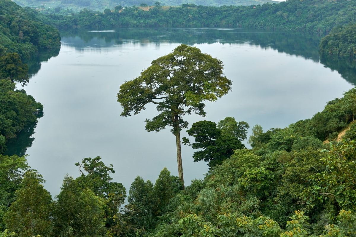 Crater lake Nyinambuga